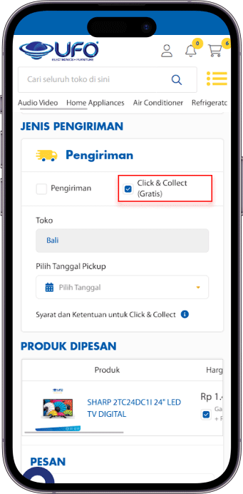 Pilih Click and Collect