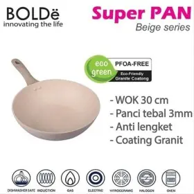 Ufoelektronika BOLDE 30CMWOKBEIGE 30 CM WOK BEIGE