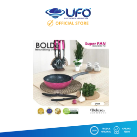 Ufoelektronika Bolde 24 Cm Wok Black Pink 24CMWOKBLACKPINK 