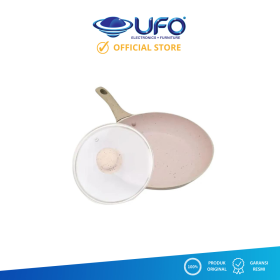 Ufoelektronika BOLDE 28CMWOK+GLASSLIDBEIGE 28 CM WOK + GLASS LID BEIGE