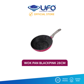 Ufoelektronika Bolde 28 Cm Wok Black Pink 28CMWOKBLACKPINK