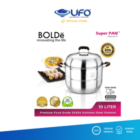 BOLDE SUPERPANSTEAMER SUPER PAN SS304 STEAMER