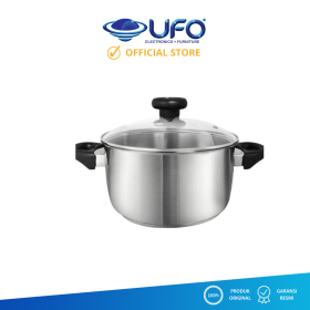 Ufoelektronika KEDAWUNG CHICDO18CM Master Cef Chic Dutch Oven 18 cm W/ Glass Lid