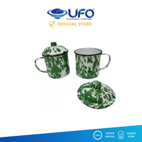Ufoelektronika Kedawung Enamel Mug Mesin 10 Cm MUG10CM 