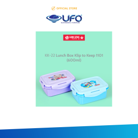 LION STAR KK-22 LUNCH BOX KLIP TO KEEP 1101 ( 600 ML )