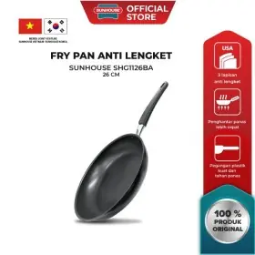 Sunhouse SHG1126BA Frypan Anti Lengket Hitam 26 cm