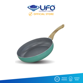 Ufoelektronika Sunhouse CL24 Clover Marble Fry Pan Teflon Anti Lengket 24cm