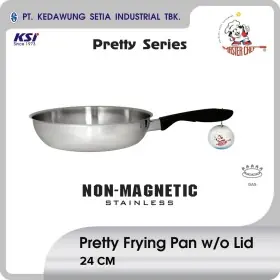 Kedawung Master Chef Pretty Frying Pan 24 Cm W/O Lid PRETTYFP24CM
