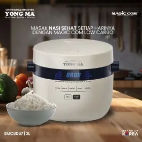 Ufoelektronika Yongma Rice Cooker Low Carbo 2L SMC8067