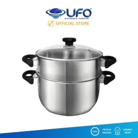 Ufoelektronika KEDAWUNG CHICDD24CM Master Chef Chic Double Decker 24 cm W/ glass lid