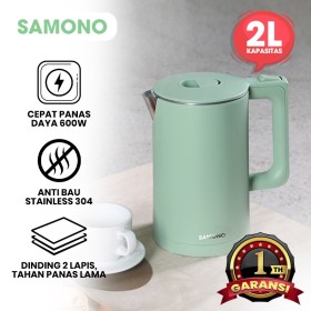 Ufoelektronika Samono SWEKS17BGREEN Kettle Pemanas Air