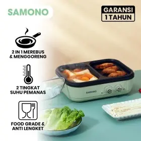 Samono 1L Multifuncitional Cooker Elektrik SWMCG1L