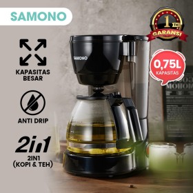 Ufoelektronika Samono 750L Coffee Maker Black 600W SW-CMB06B CLEARANCE SALE