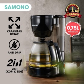 Samono Coffee Maker SW-CMB06B Black