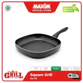 Maxim NVALSG26PTSW Valentino Square Grill 26cm