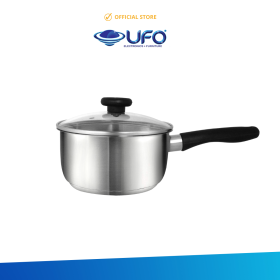 Ufoelektronika Kedawung Master Chef Chic Sauce Pan 16 cm W/Glass lid CHICSP16CM 