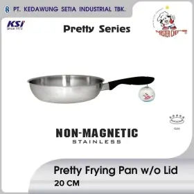 Ufoelektronika Kedawung Master Chef Pretty Frying Pan 20 Cm W/O Lid PRETTYFP20CM 