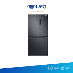 Ufoelektronika Samsung Kulkas 4 Pintu Side By Side Twin Cooling Plus Digital Inverter 511 Liter RF48A4000B4