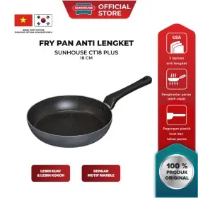 Sunhouse CT18PLUS Frypan Anti Lengket 18 cm