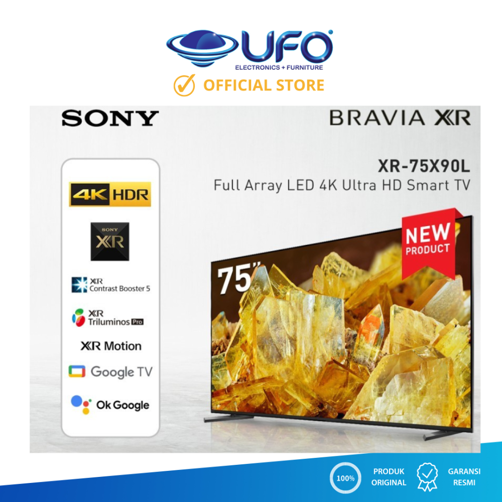 SONY XR75X90L LED 4K HDR SMART GOOGLE TV 75 INCH