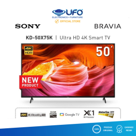 SONY 50 Inch Smart Google TV LED 4K HDR KD50X75K