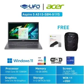 Acer Aspire 5 A515-58M-91Y5 Notebook Core I9
