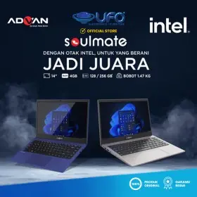 Advan Soulmate Laptop Ram 4/128GB Celeron N4020