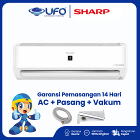 Sharp AC 2 PK Split J-Tech Inverter AHX18ZY | UNIT ONLY