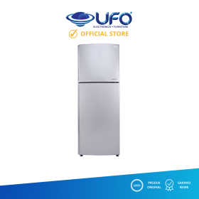 Ufoelektronika Aqua Kulkas 2 Pintu Inverter 270 Liter AQR355IM(BB)