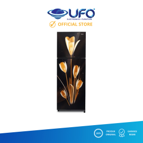 Ufoelektronika Aqua Kulkas 2 Pintu 220 Liter AQRD270(LK)