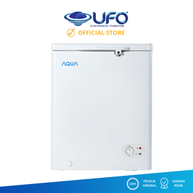 AQUA AQF110FA CHEST FREEZER 100 LITER WHITE COATING INNER BODY