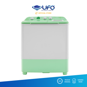 Ufoelektronika Aqua Mesin Cuci 2 Tabung 9 Kg QW961XT(GR)