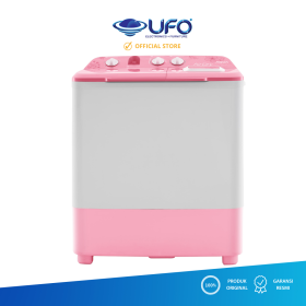 Ufoelektronika Aqua Mesin Cuci 2 Tabung 8Kg QW861XT(PK)
