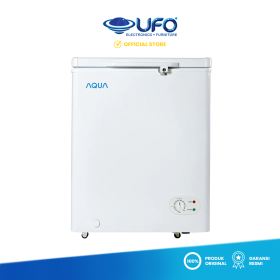 AQUA AQF120FR CHEST FREEZER LEMARI PENDINGIN 100L