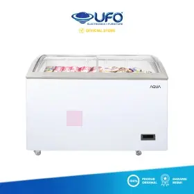 Aqua Chest Freezer Box Sliding Glass 332 Liter AQF332SD