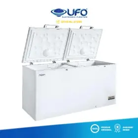 Aqua Chest Freezer Box 2 Pintu 429 Liter AQF450EC