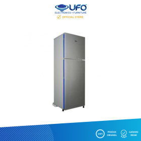 Ufoelektronika AQUA AQRD261(LS) KULKAS 2 PINTU 203L