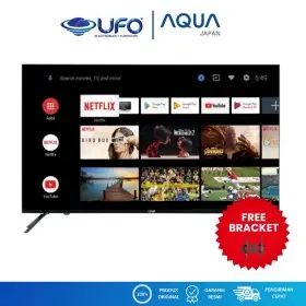 Ufoelektronika Aqua UHD 4K HDR HQLED TV 43 Inch Google TV AQT43P750UX