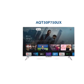 Ufoelektronika Aqua UHD 4K HDR HQLED TV 50 Inch Google TV AQT50P750UX 