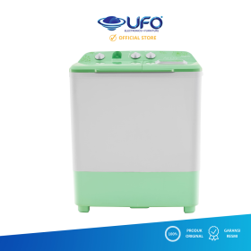 Ufoelektronika Aqua Mesin Cuci 2 Tabung 8 Kg QW861XT(GR)
