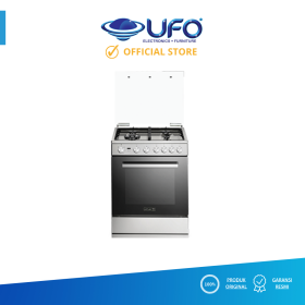 Ufoelektronika ARTUGO FREESTANDING GAS COOKER AF460CS CLEARANCE SALE FREE COOKER HOOD AX6101SB
