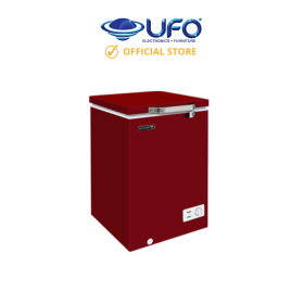 Ufoelektronika Artugo CF131B Chest Freezer 105 Liter Red