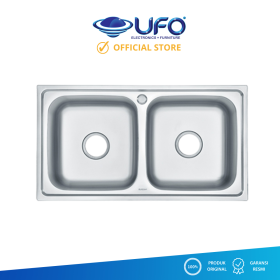 Ufoelektronika Artugo Sink Double Bowls AS2784DS 