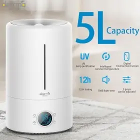 Ufoelektronika Deerma 4 Touch Version Humidifier Touch Sensor Colorful LED 5L UV lamp purification F628S