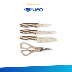 Ufoelektronika BOLDE KNIVESELECTRA4PCSBEIGE PISAU SET 4 PCS