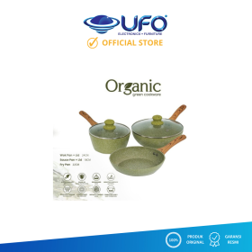 BOLDE ORGANICCOOKWARE ORGANIC GREEN COOKWARE 5 PCS SETS