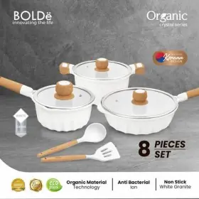 BOLDE ORGANICWHITECRYSTALSET8 ORGANIC WHITE CRYSTAL SERIES SET 8