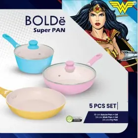 BOLDE SUPERPANWONDERWOMAN SUPER PAN WONDER WOMAN 5 PCS SETS