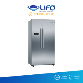 Ufoelektronika Bosch Kulkas 2 Pintu 908 Liter Side By SIde KAN93VIFP