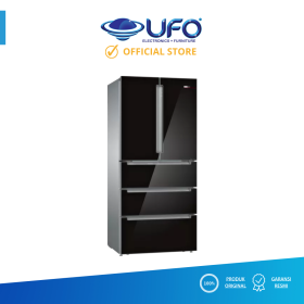 Ufoelektronika Bosch KFN86AA76J Refrigerator Glass Black Series 426 L